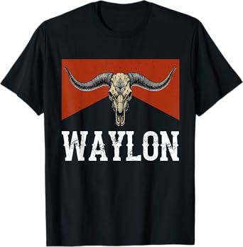 Classic Arts Waylon Last Name Personalized Western Deserts T-Shirt