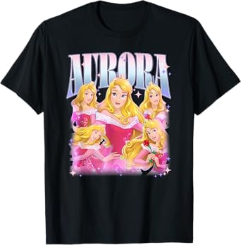 Disney Sleeping Beauty Princess Aurora Multi Pose T-Shirt