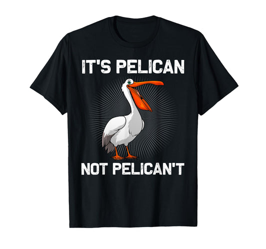 Cool Pelican Art For Men Women Animal Bird Lover Pelican T-Shirt