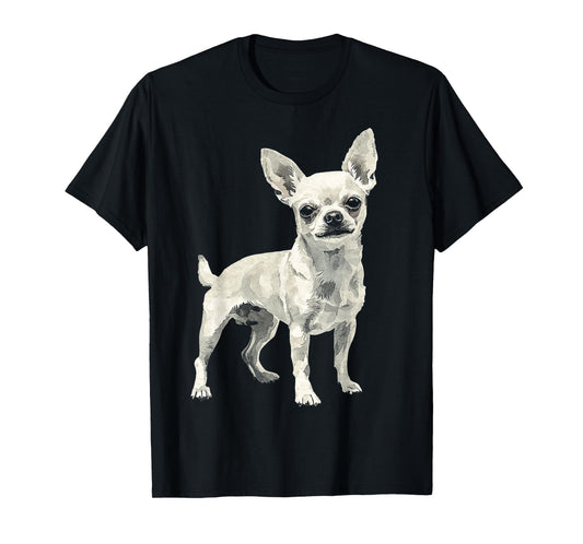 Chihuahua Dog Graphic Pet Illustration Chihuahua T-Shirt