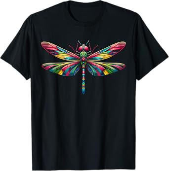 Dragonfly Abstract Animal T-Shirt