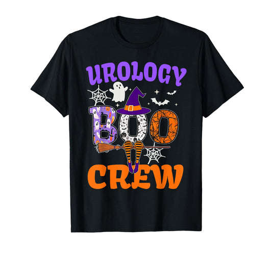 Urology Boo Crew Spooky Ghost Funny Halloween Group Costume T-Shirt