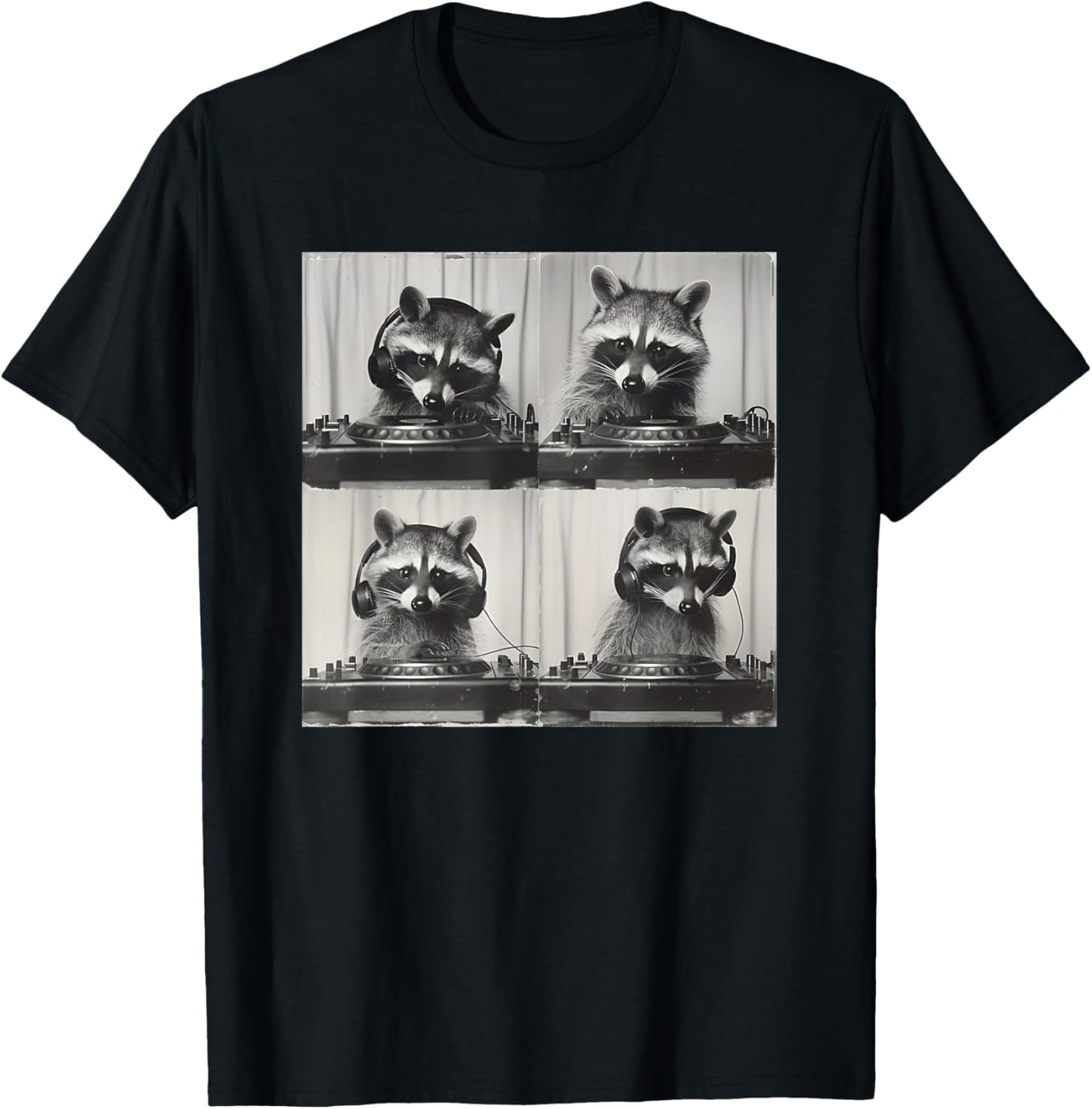Party Raccoon DJ T-Shirt