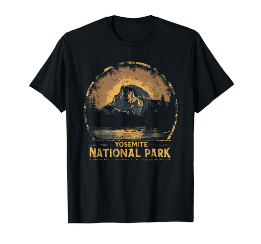 Yosemite - US National Park Vintage Men Women Kids Retro T-Shirt