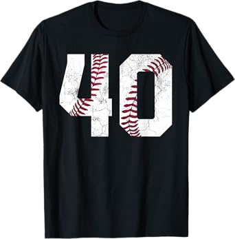 1983 40th Birthday Gift Baseball Softball 40 Years Men Women T-Shirt
