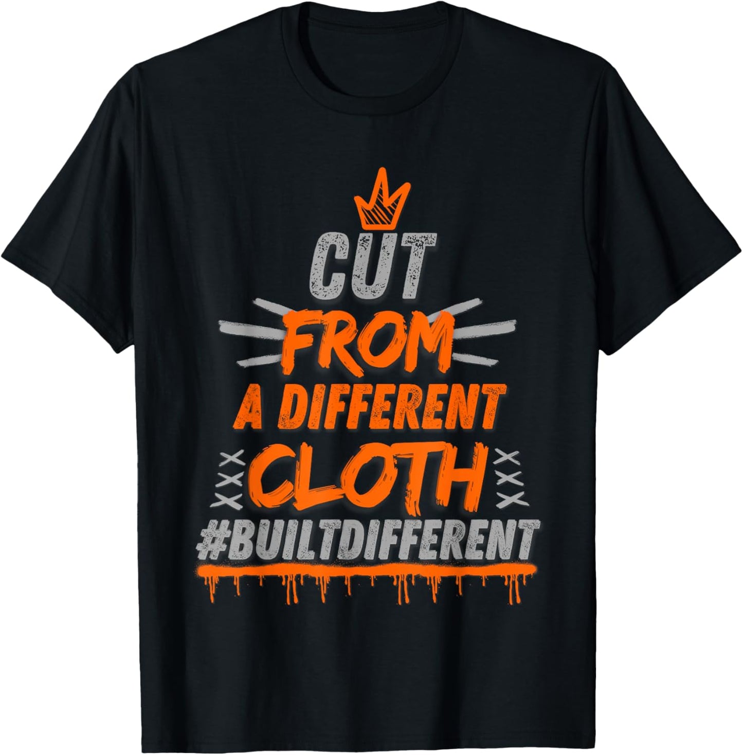 Olive Army Solar Orange Color Match T-Shirt