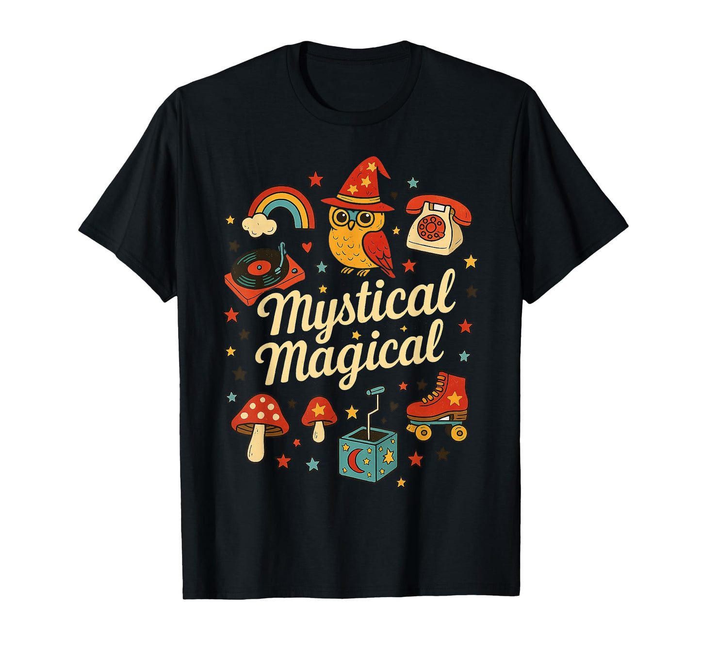 Mystical Magical Retro Aesthetic Vintage Gifts Men Women Kid T-Shirt