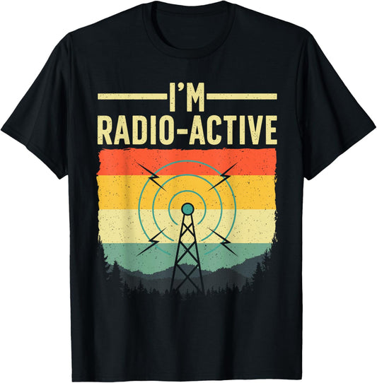 Cool Ham Radio Art For Men Women Ham Operator Amateur Radio T-Shirt