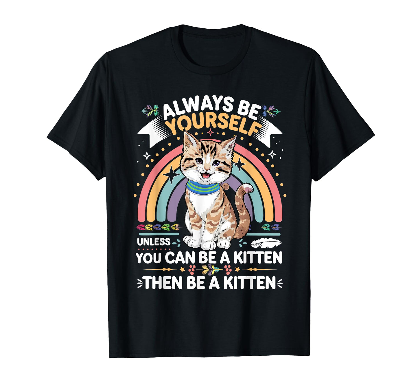 Funny Kitten Saying Kittens Lovers sarcastic Jokes T-Shirt