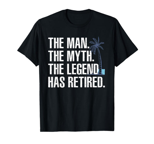 Cool Retirement Novelty For Men Grandpa Retired Retirement T-Shirt