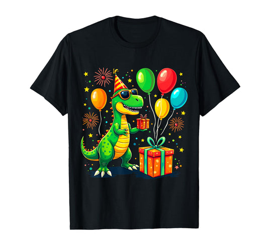 T-Rex Birthday Party Dinosaur T-Shirt