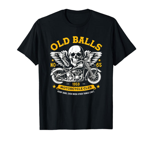 Vintage Motorcycle 1959 65th Birthday for Old Man Bikers T-Shirt
