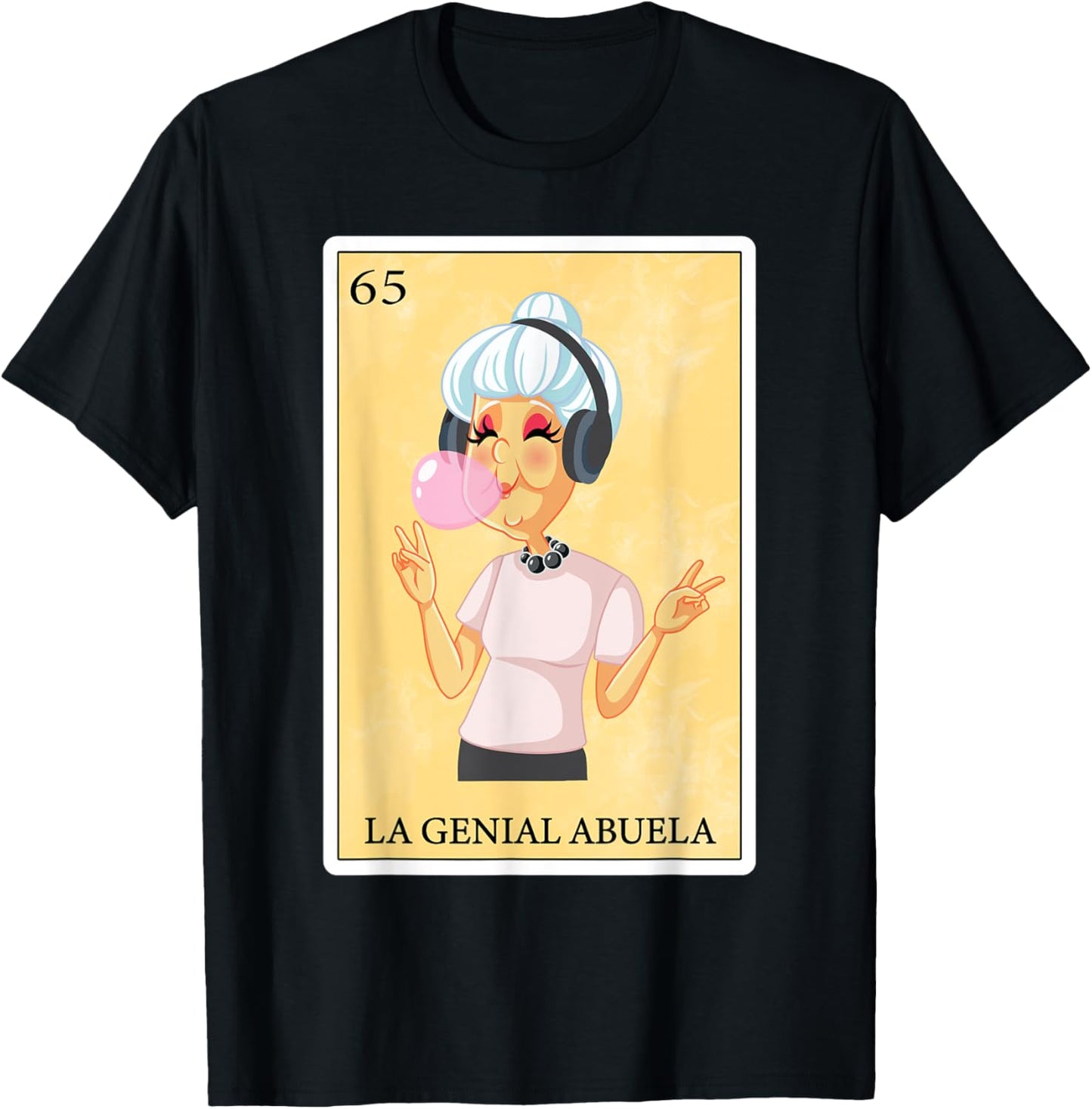 Funny Spanish-Mexican Bingo Gifts Abuela - La Genial Abuela T-Shirt