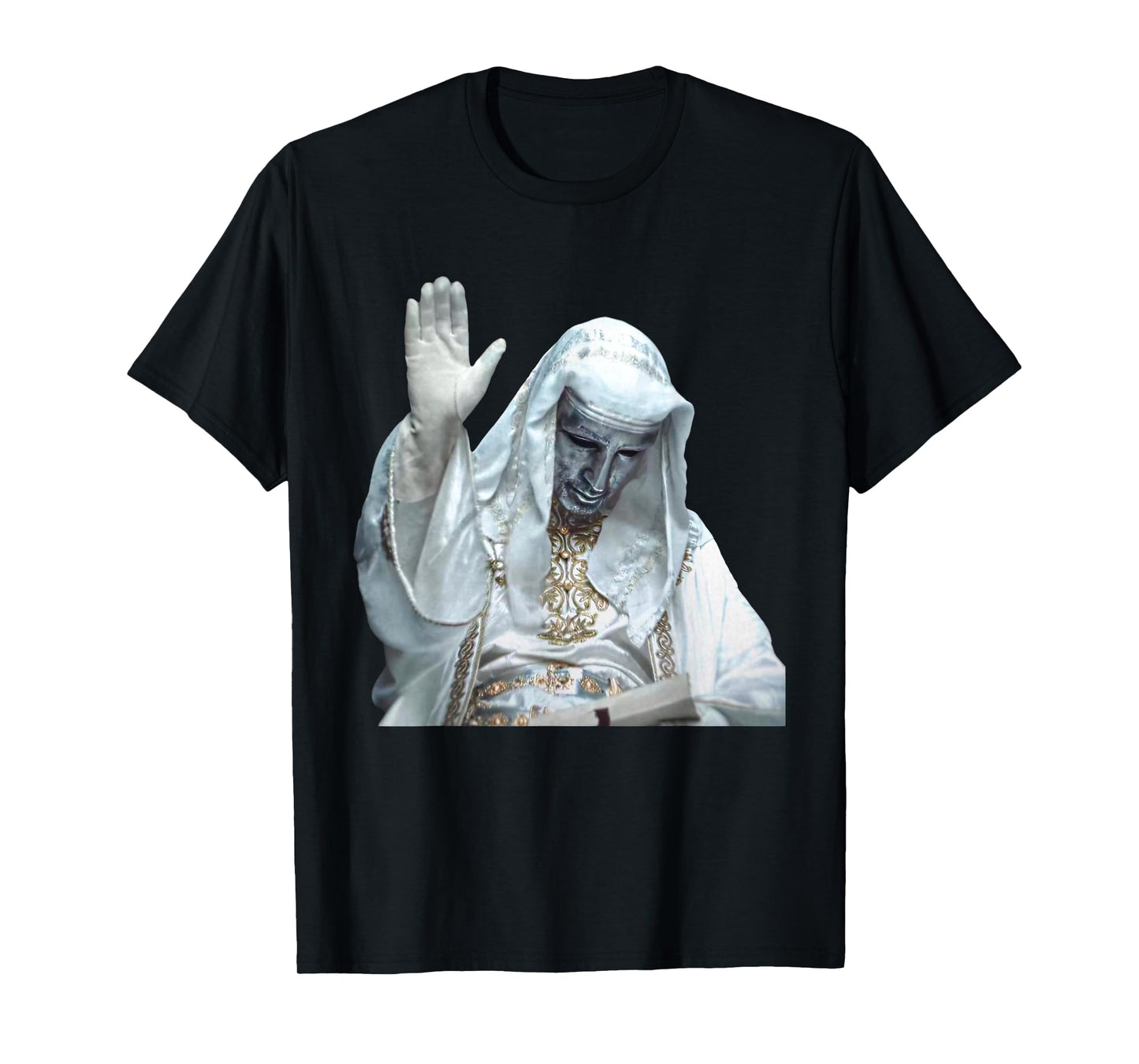 Silver Mask King Baldwin Meme T-Shirt