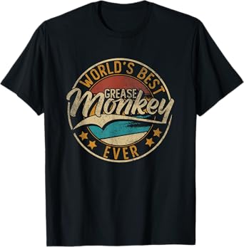 Worlds Best Grease Monkey | Mechanic T-Shirt