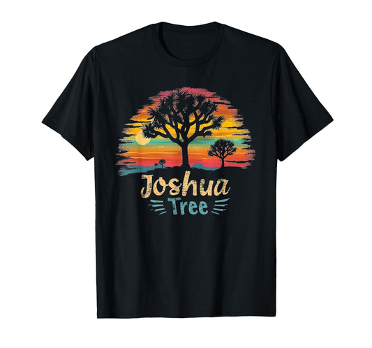 Joshua Tree - US National Park Vintage Men Women Kids Retro T-Shirt