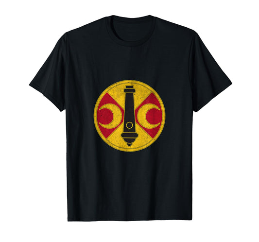 210th Field Artillery Brigade Military Papa Veterans Day T-Shirt