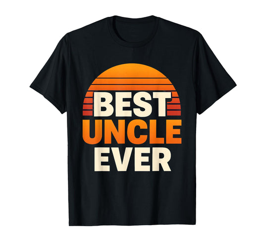Best Uncle Ever Retro Vintage Tee Gift for Men T-Shirt