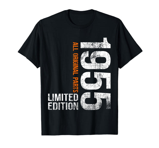 Vintage 1955 70th Birthday Gifts Men Women 70 Years Old T-Shirt