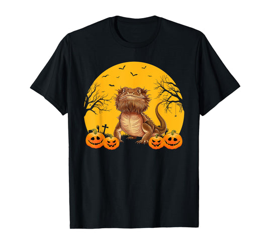 Bearded Dragon Lovers Men Women Matching Halloween Costume T-Shirt