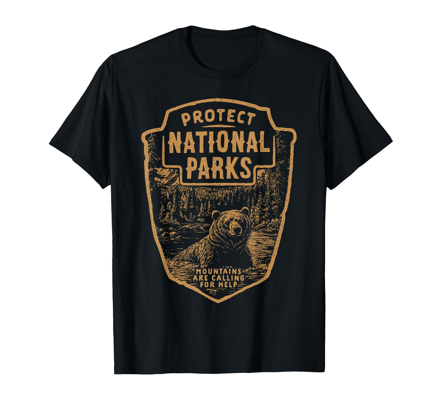 Protect National Parks Bear Resist T-Shirt