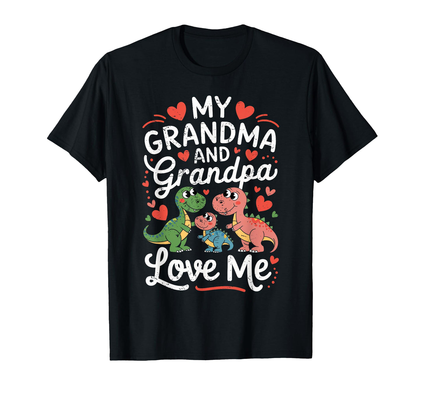 My Grandma And Grandpa Love Me T-Shirt
