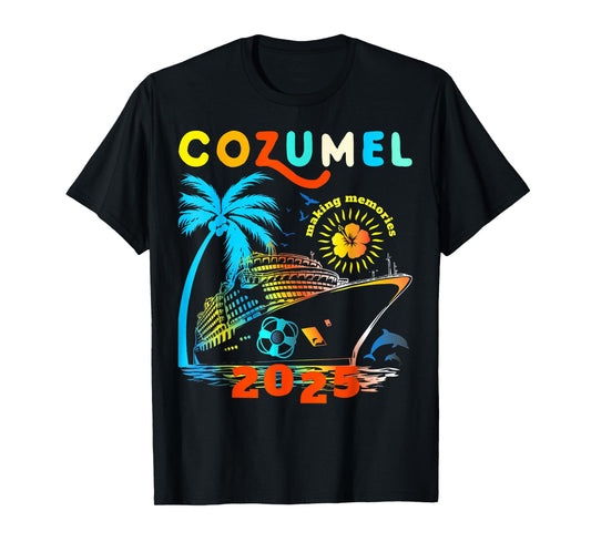 Cozumel Cruise 2025 Cruising Mexico Cozumel Family Matching T-Shirt