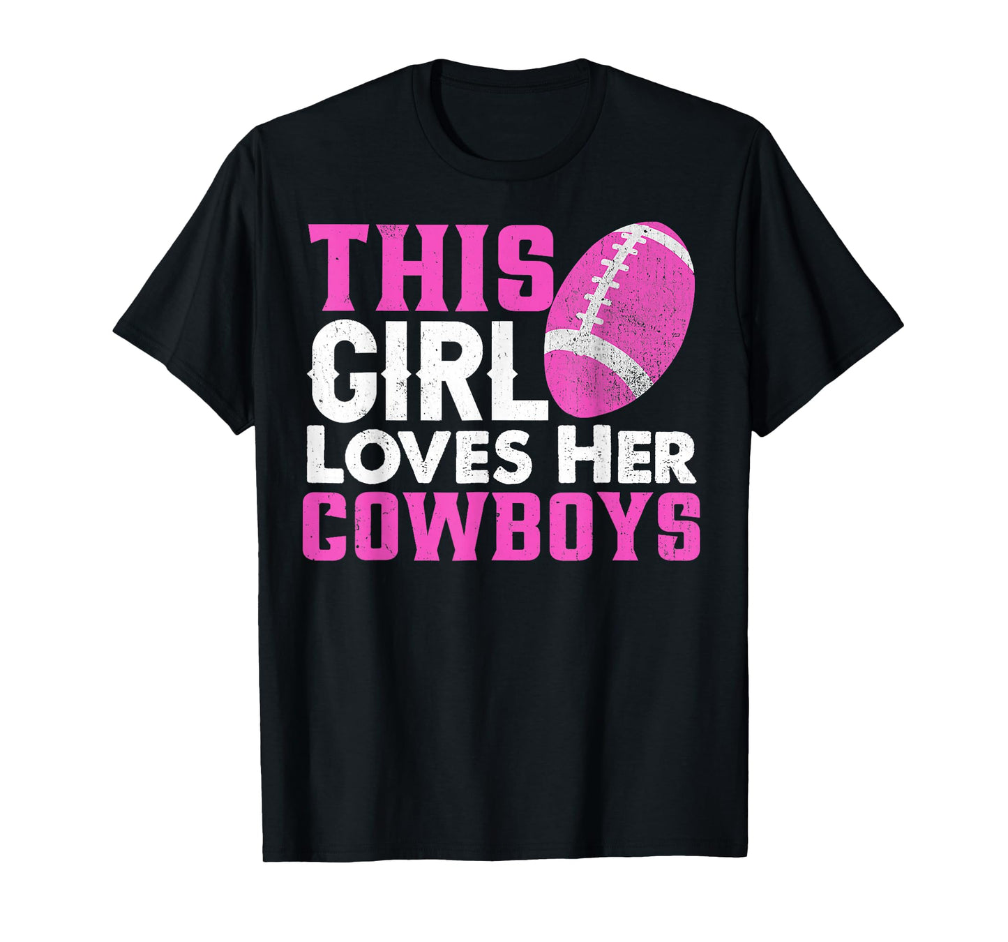 This Girl Loves Her Cowboys T-Shirt