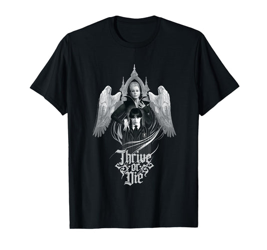 Wednesday Season 2 Thrive Or Die Grandmama & Wednesday T-Shirt