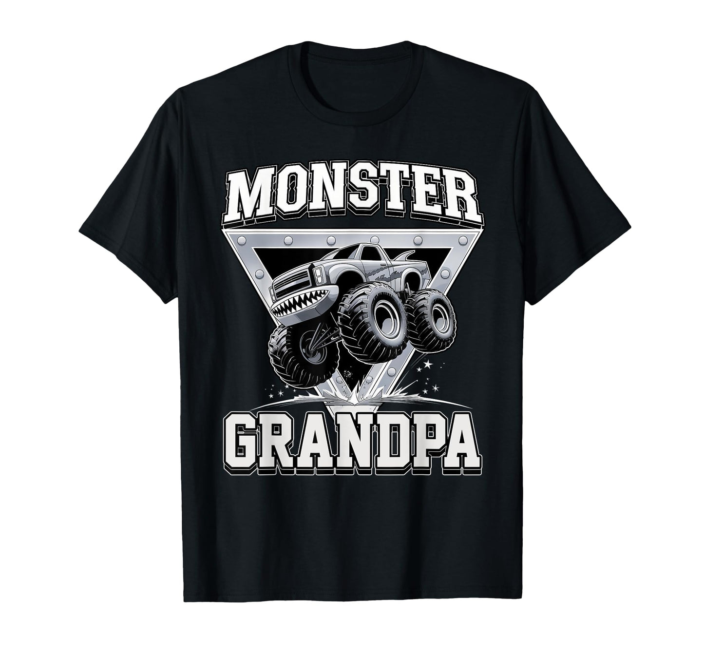 Monster Truck Grandpa Fathers Day Monster Truck Are My Jam T-Shirt