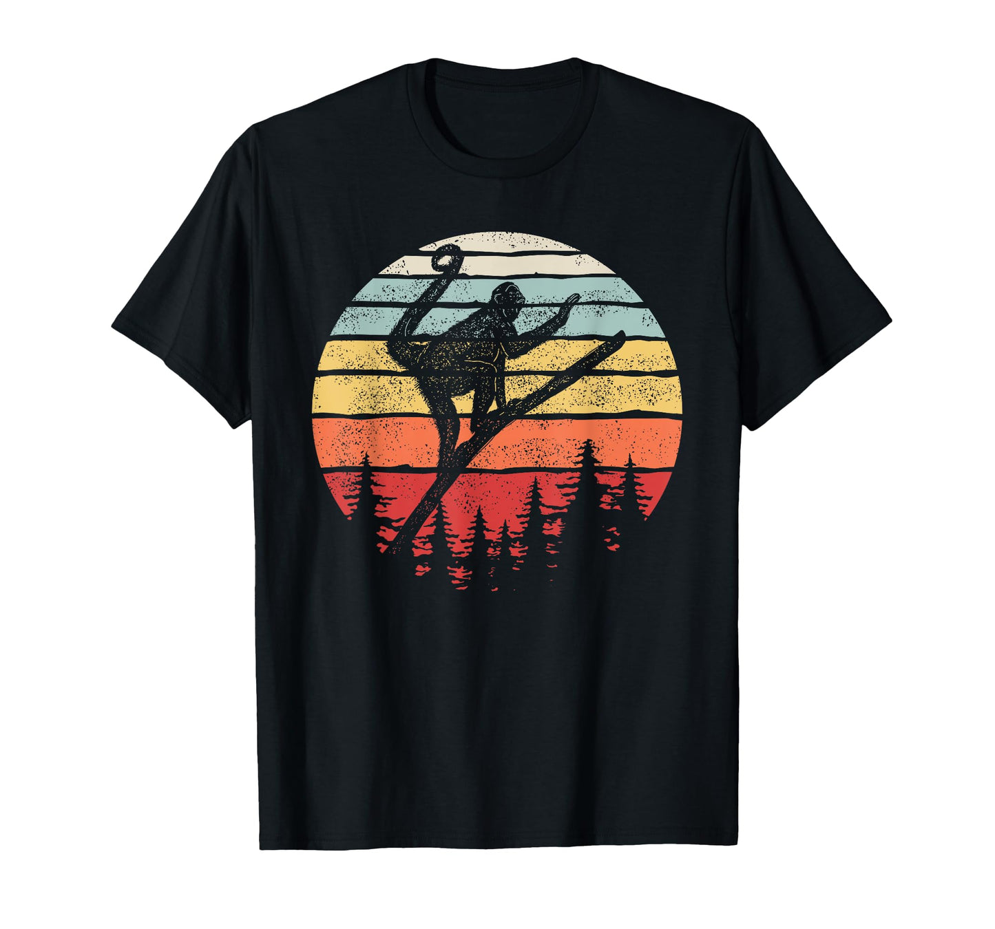Vintage Retro Spider Monkey T-Shirt