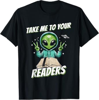 Take Me To Your Readers Across America, Read More Books T-Shirt