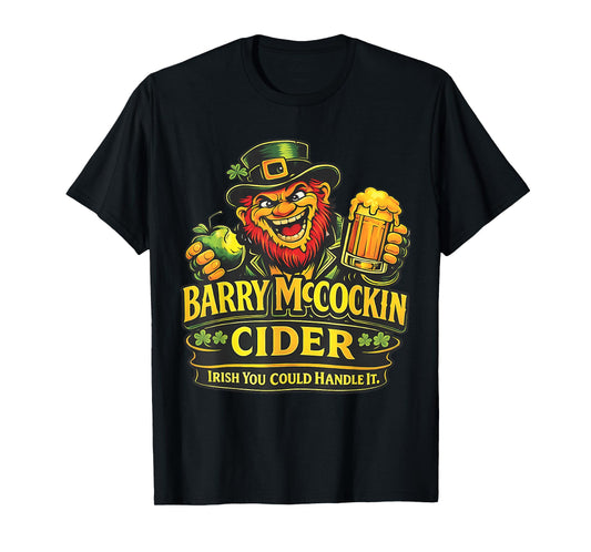 Barry McCockiner McConconner Irish Pub Funny Saint Patrick’s T-Shirt