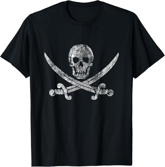 Vintage Pirate Skull T-Shirt