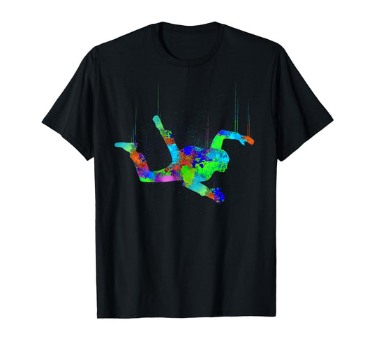 Cool Skydiving Art For Men Women Indoor Skydive Sky Diving T-Shirt