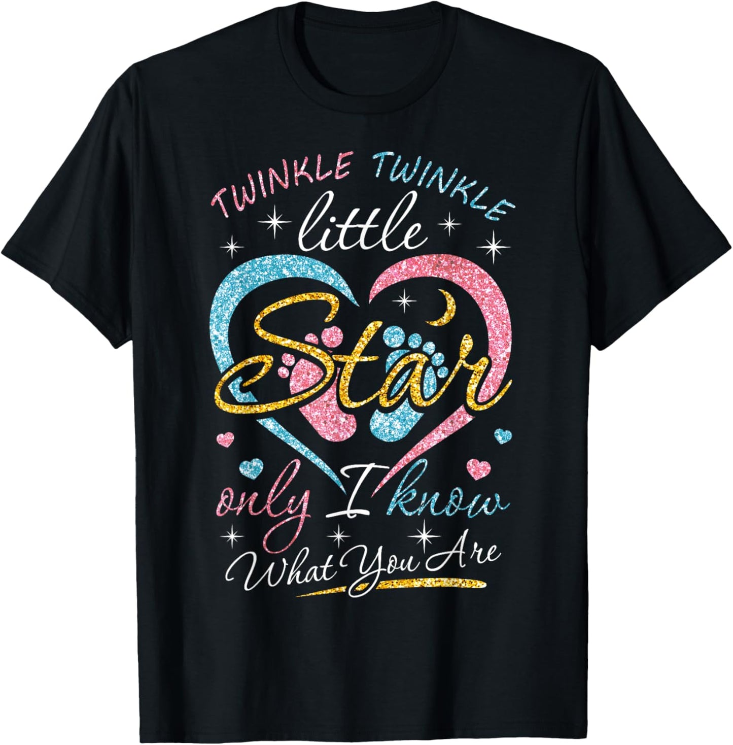Twinkle Twinkle Little Star Only I Know Gender Keeper Reveal T-Shirt