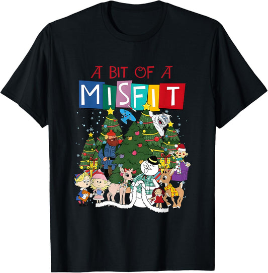 A Misfit Rudolph Christmas The Red Island Nosed Reindeer T-Shirt