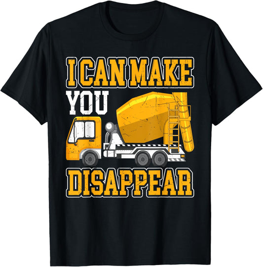 Concrete Cement Mixer Truck Driver T-Shirt