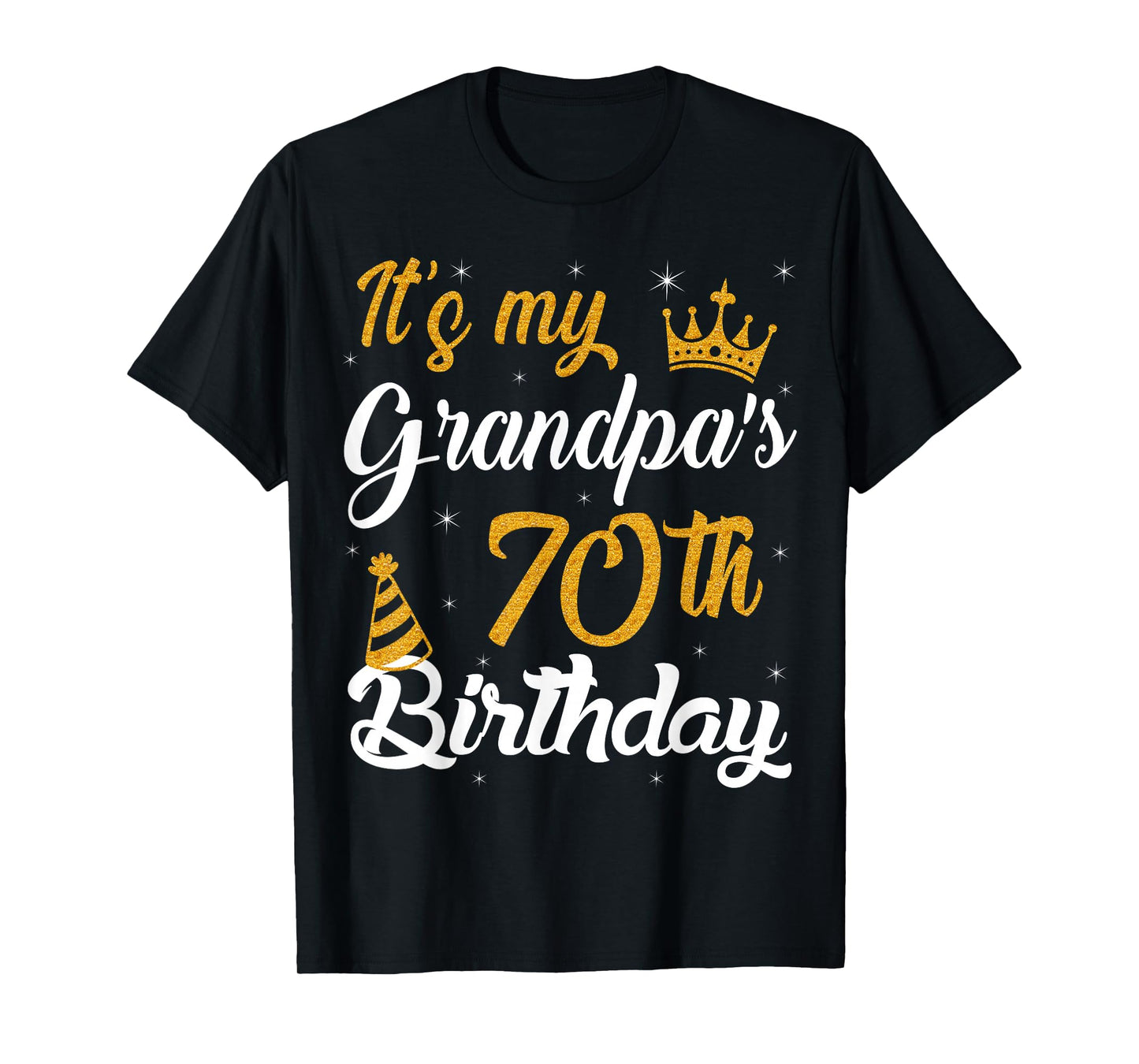 Happy It's My Grandpa's 70th Birthday 1955 70 Years Old T-Shirt