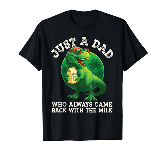 Cute Daddysaurus TRex Dad Dinosaur Daddy Saurus Fathers Day T-Shirt
