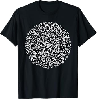 Curse Word Mandala Graphic Tees T Shirt For Women T-Shirt
