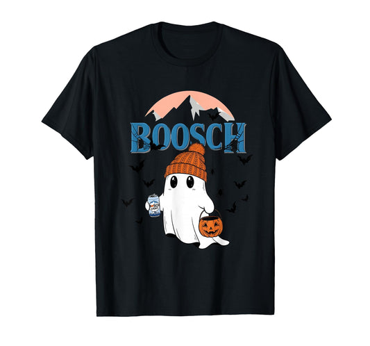 Cute Boosch Light Ghost Beer Pumkins Ghost Halloween T-Shirt