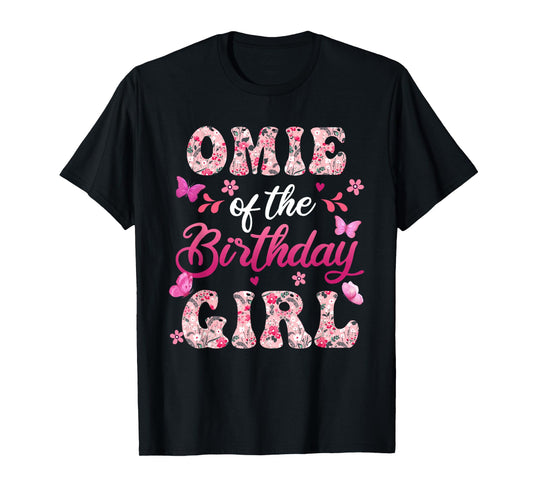 Omie of The Birthday Girl Butterfly Family Matching T-Shirt