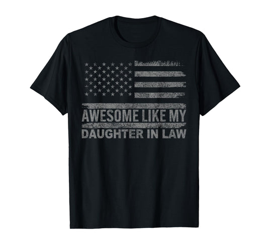 Awesome Like My Daughter in Law Family Lovers Mother's Day T-Shirt