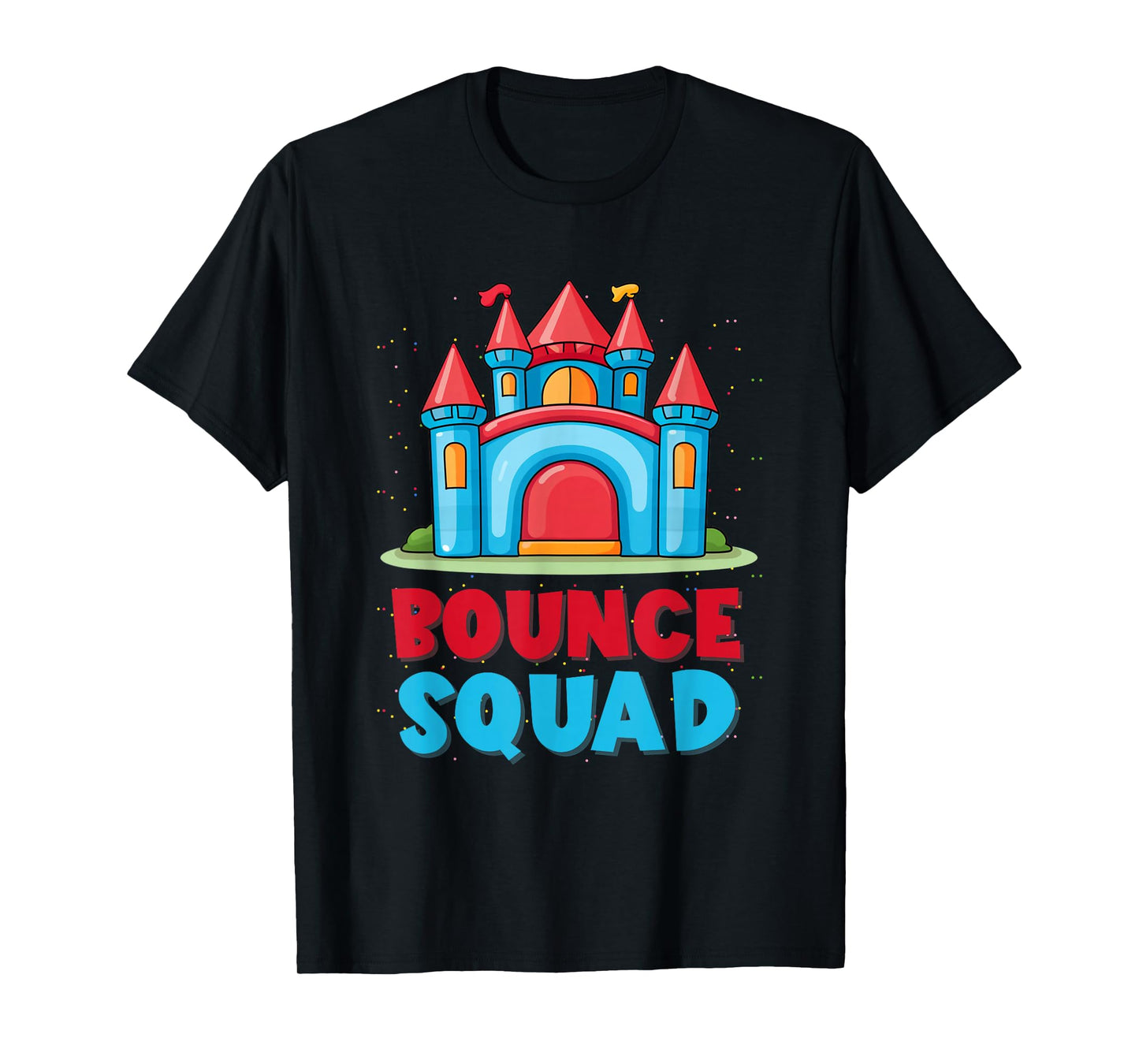 Bounce House Birthday Party Funny Bouncing Castle T-Shirt