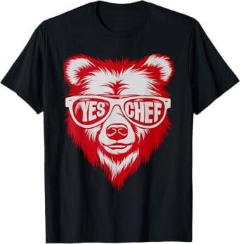 Yes Chef Vintage Movie Awesome Apparel Cooking Restaurant T-Shirt