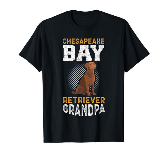 Chessie Dog Owner | Chesapeake Bay Retriever Grandpa T-Shirt