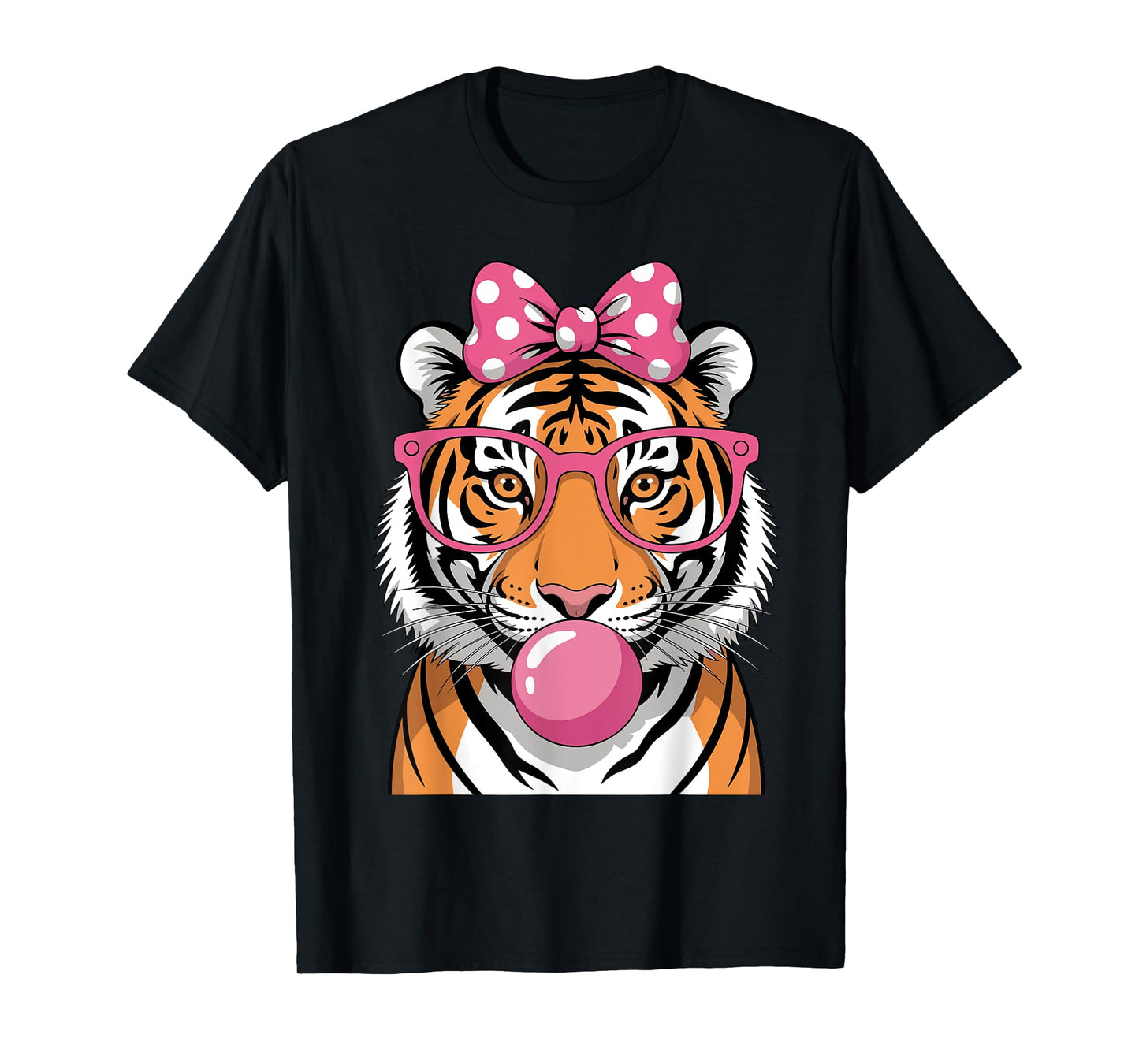 Funny Tiger Art For Men Women Boys Girls Animal Tiger Lover T-Shirt
