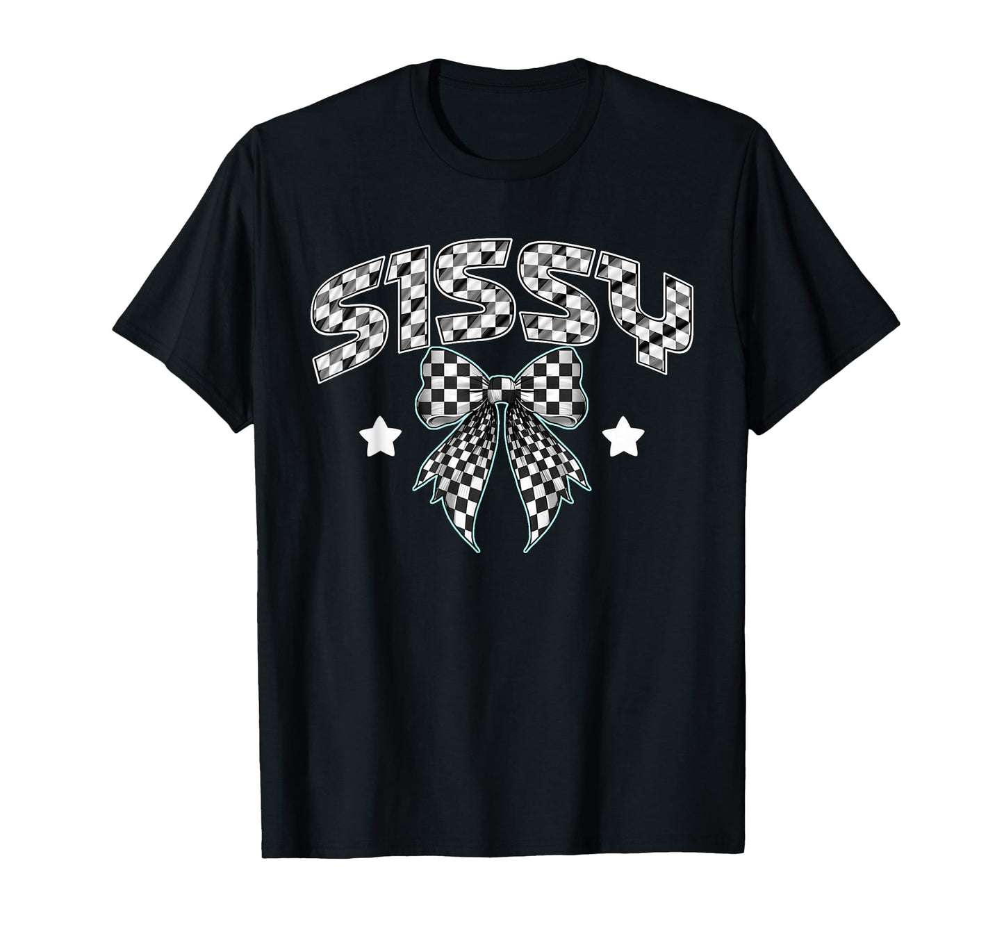 Sissy Pit Crew Family Racing Birthday Race Car T-Shirt
