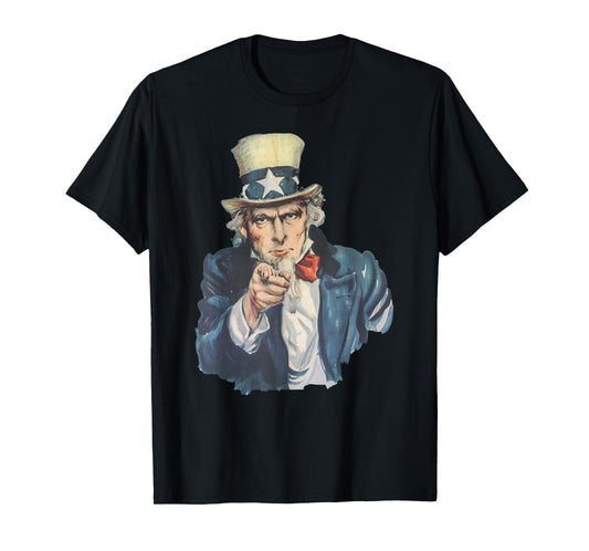 Uncle Sam USA Pride Iconic American Design T-Shirt